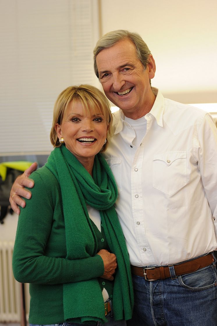 Uschi Glas und Dieter Hermann unterstützen die Felix Burda Stiftung