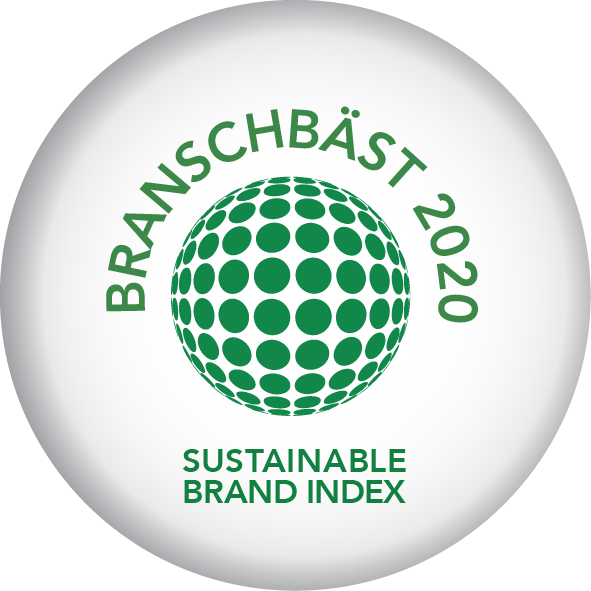 Sustainable Brand Index 2020 - Logo Branschbäst