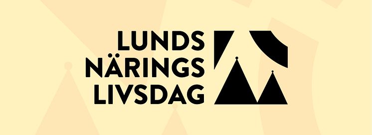 Lunds näringslivsdag grafiskt emblem_SVART_mönsterbakgrund2