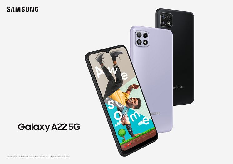 Galaxy A22 5G Product KV_2P_JPG