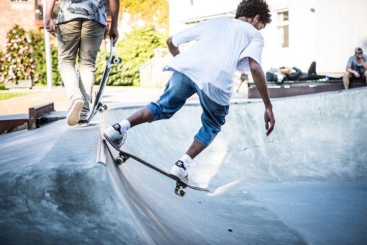 Skateparken i Hässleholm