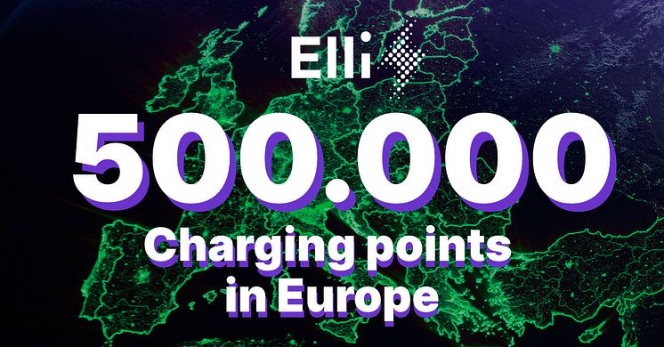 500 000 laddningspunkter i Europa från Elli
