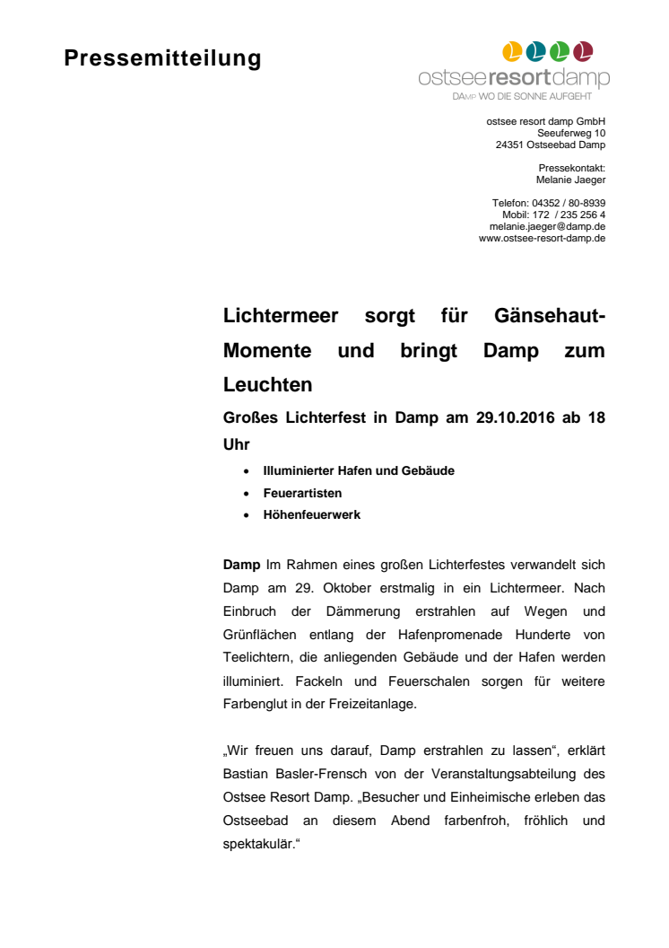 Lichtermeer sorgt für Gänsehaut-Momente und bringt Damp zum Leuchten