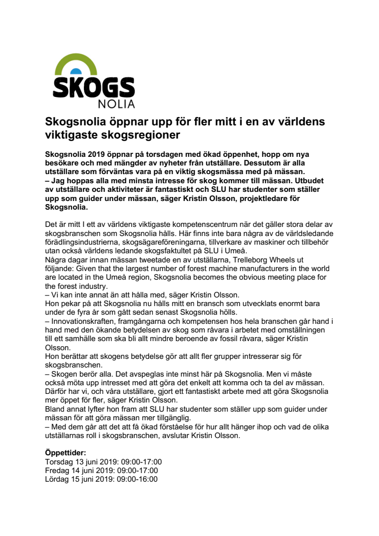 Skogsnolia öppnar upp för fler mitt i en av världens viktigaste skogsregioner