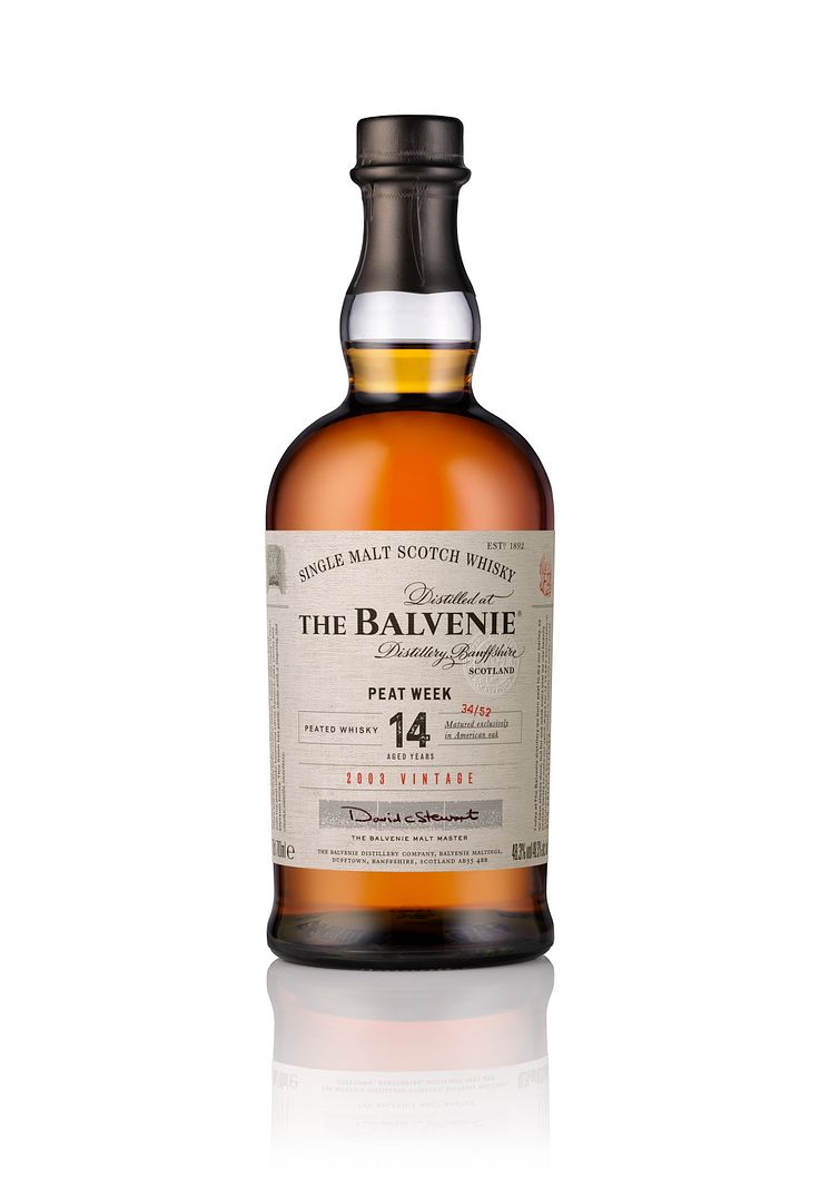 The Balvenie Peat Week 14 years (2003 vintage) Bottle