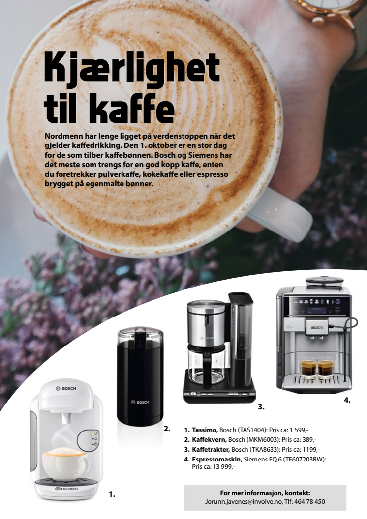 Kjærlighet til kaffe