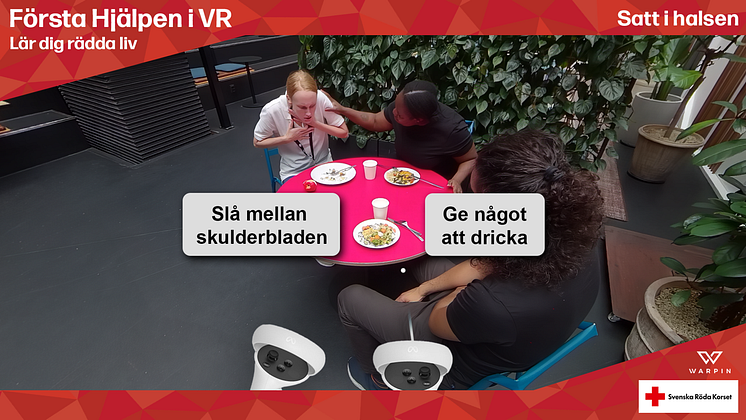 Första hjälpen VR - Satt i halsen