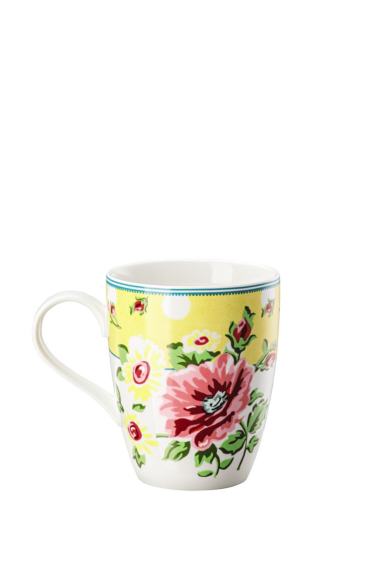 HR_Springtime_Flowers_Sun_-_Becher_mit_Henkel