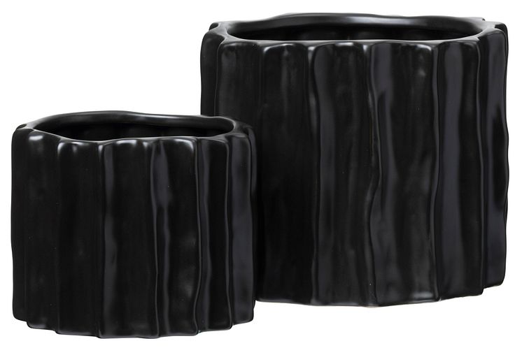 NYHET! Pot Ellie 15 cm Black Stoneware 4,99 EUR. Pot Ellie 20 cm Black Stoneware 9,99 EUR.jpg