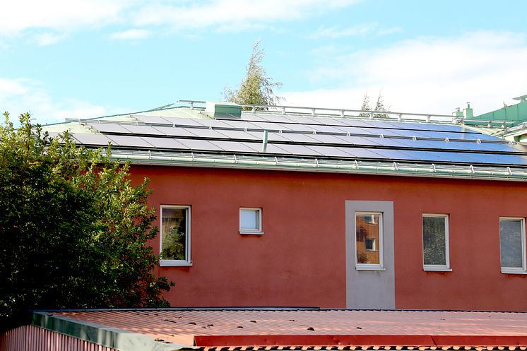 Solceller på Malmuddsgården