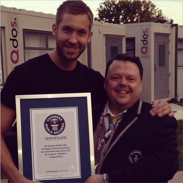Calvin Harris - Guinness World Record