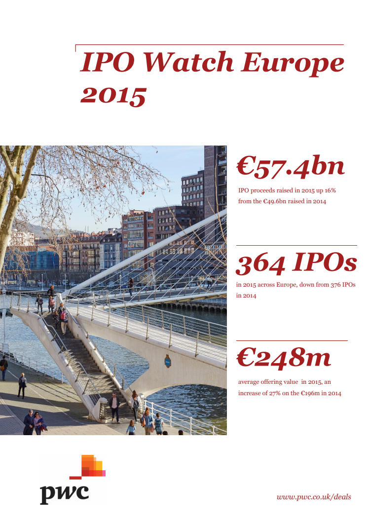 PwC's IPO Watch Europe 2015