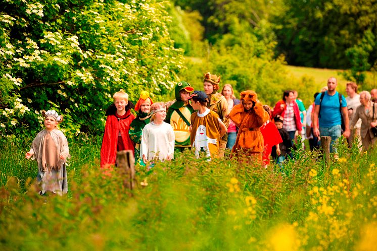 Frühjahrs-Wanderwoche  Erzgebirge - unterwegs auf dem Waldgeisterweg  