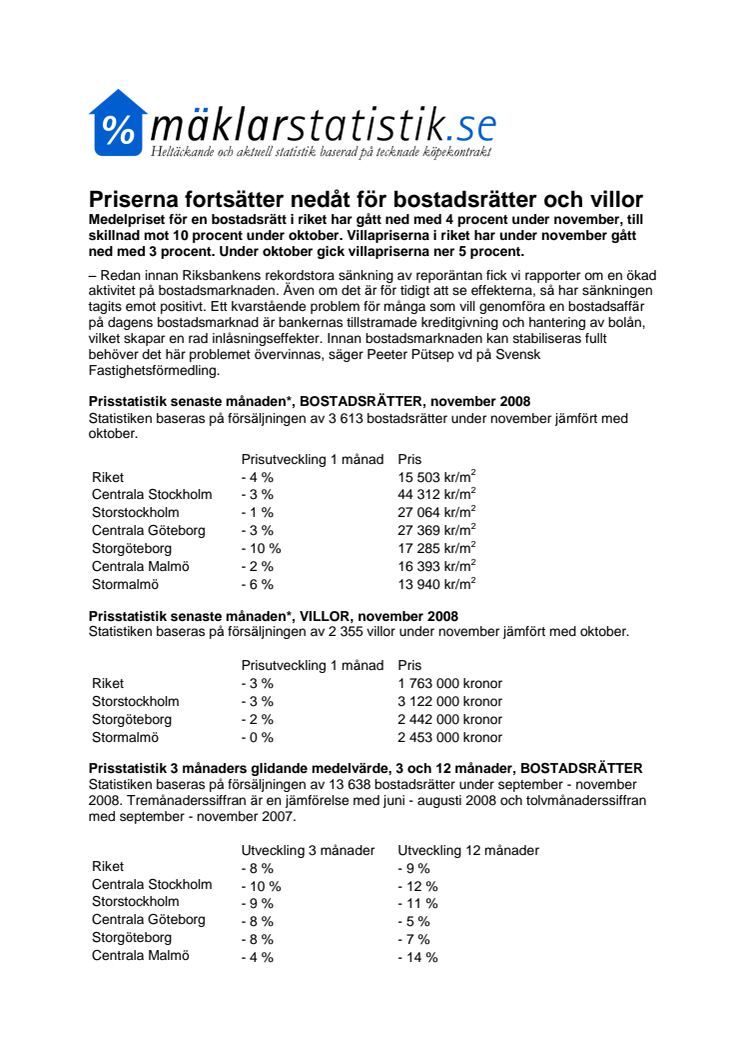 Bostadspriserna upp även under februari