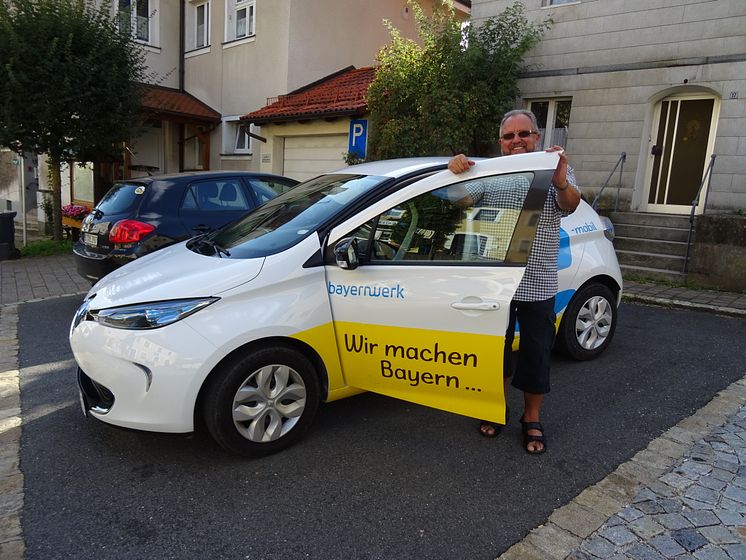 Der Markt Plech testet Elektromobilität.