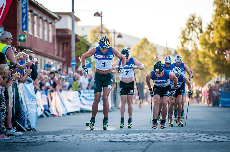 Petter Northug først i mål