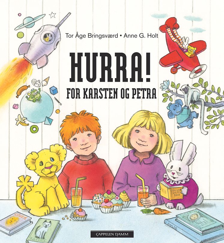 Hurra for Karsten og Petra omslag