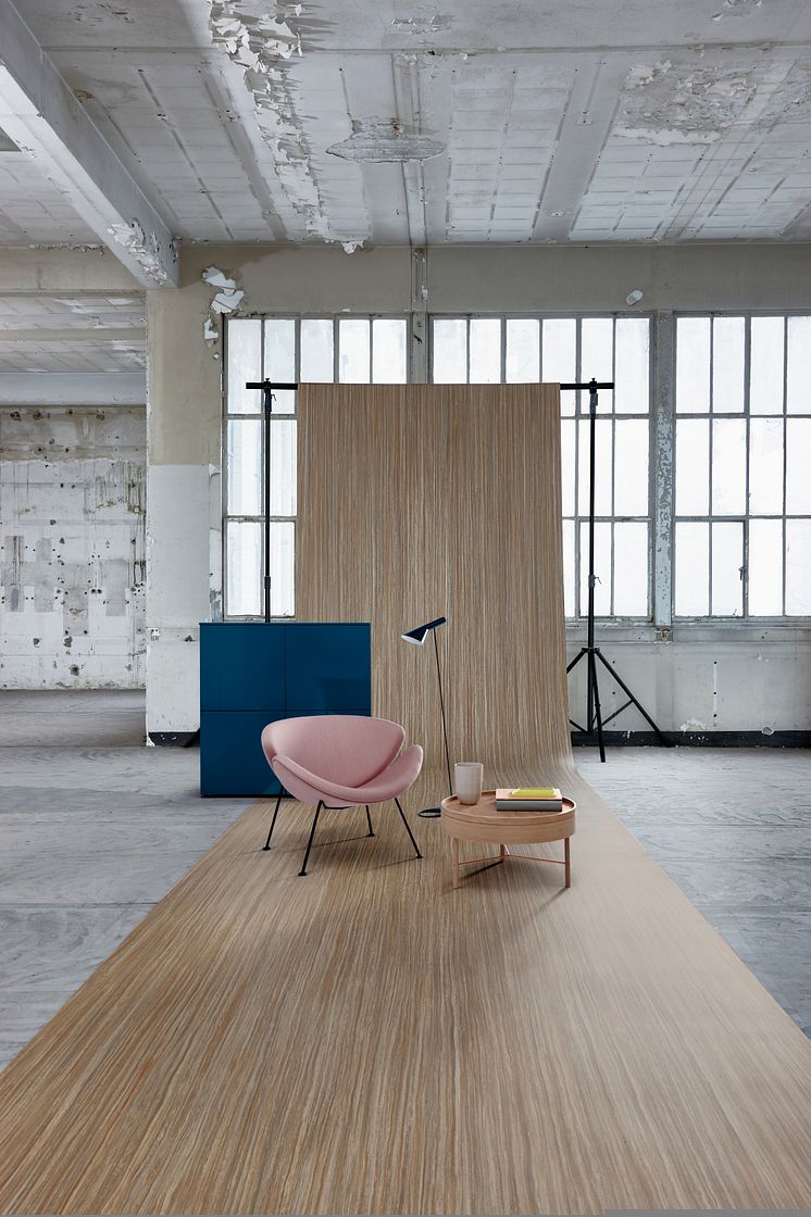 Marmoleum Striato-mallistolle  myönnetty iF Design Award 2016