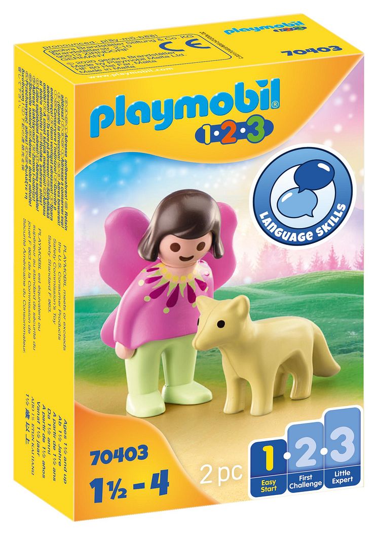 Feenfreundin mit Fuchs (70403) von PLAYMOBIL 1.2.3