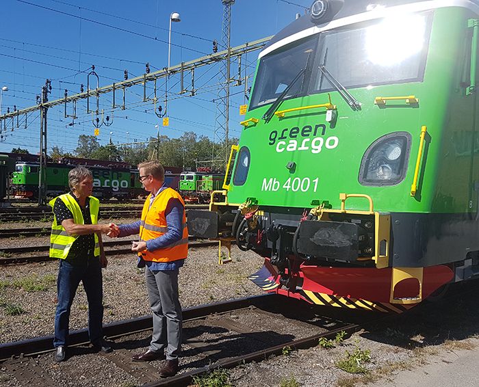 Green Cargo Transmontana-lok överlämning