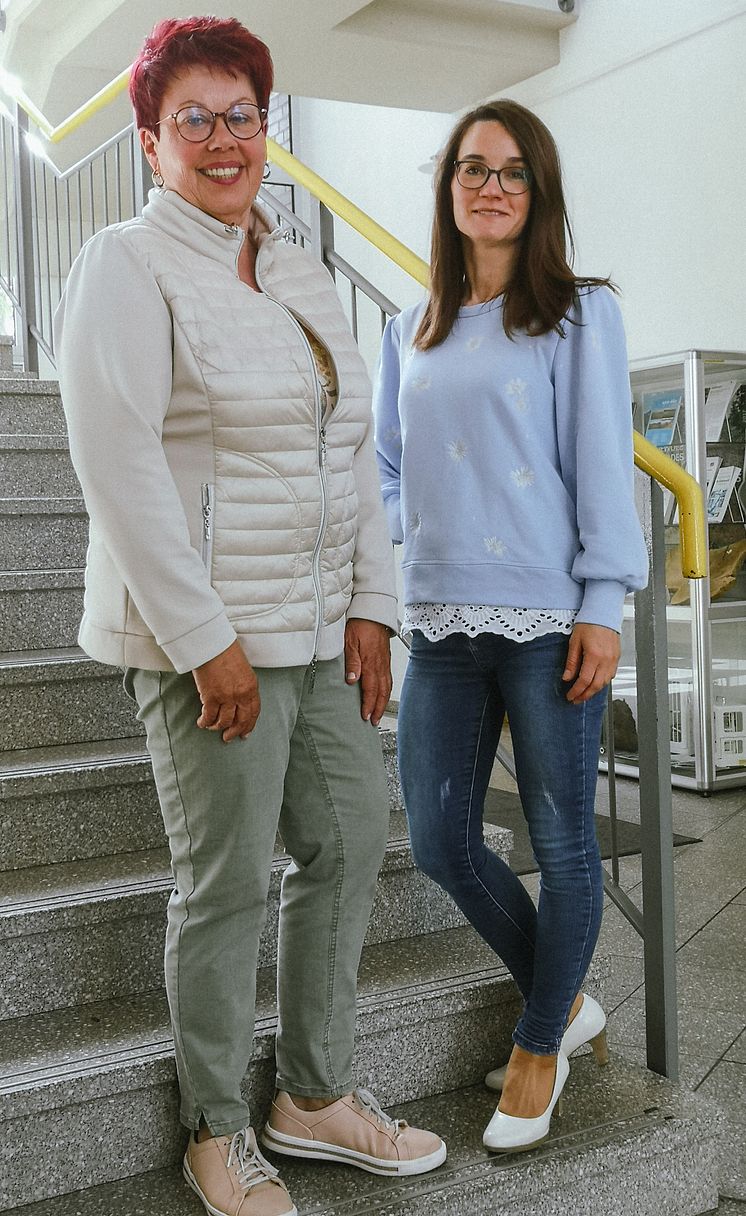 Prof.in Dr.in Martina Flath und Danira Wiebe