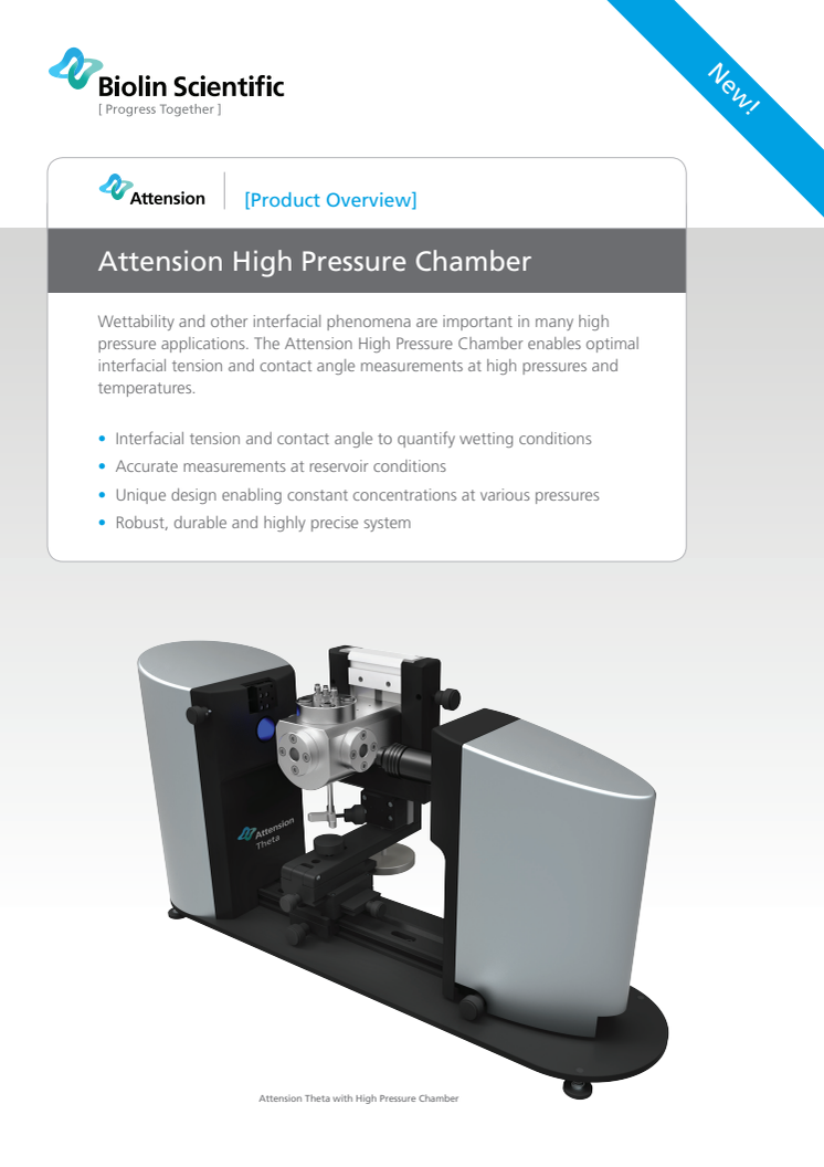 Attension High Pressure Chamber
