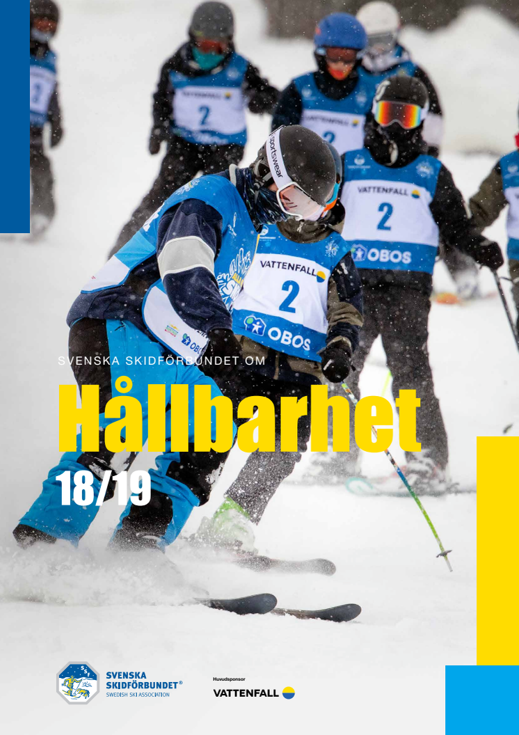 Svenska Skidförbundets hållbarhetsrapport 2018/2019