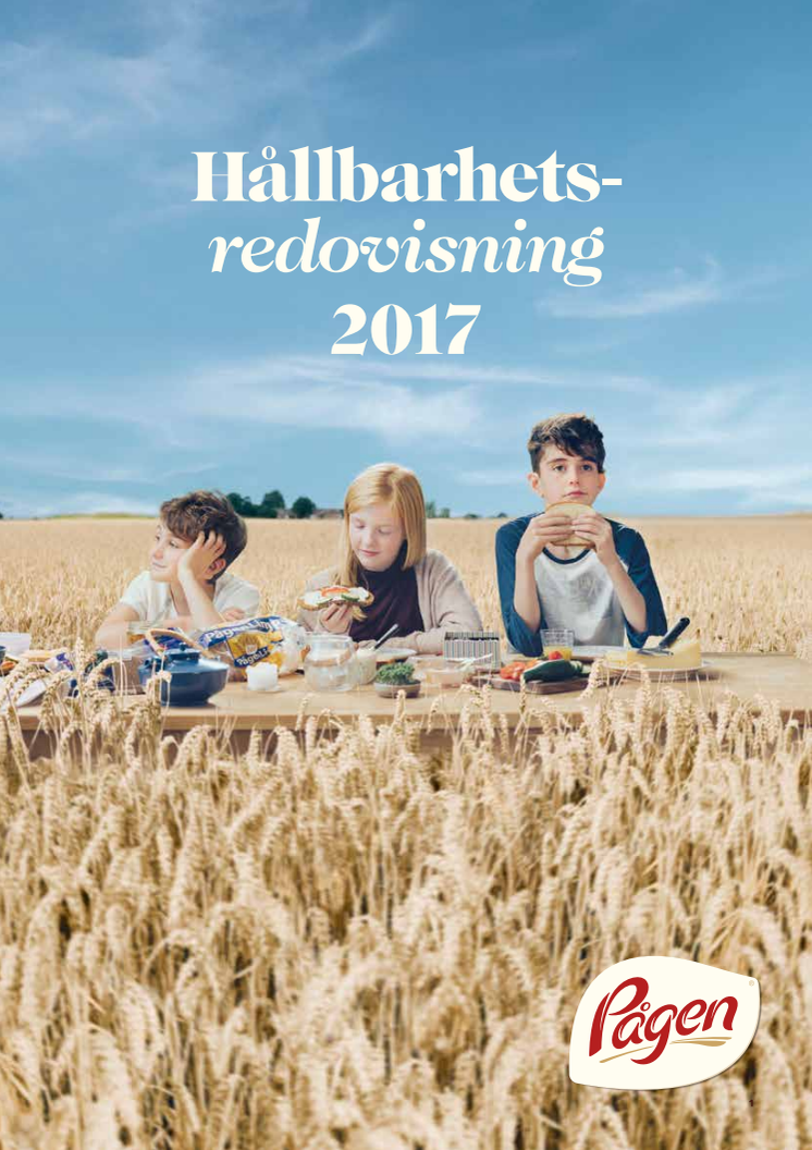 Pågen hållbarhetsredovisning 2017