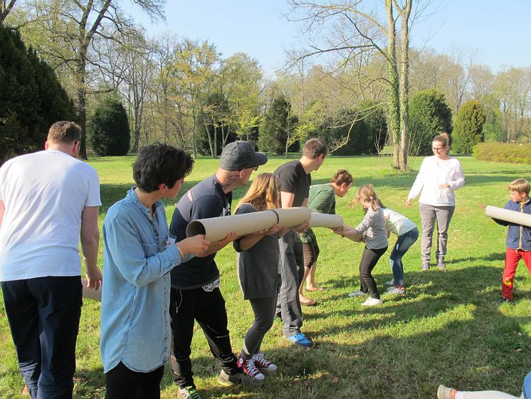 Geschwisterbegleitung im Kinderhospiz Bärenherz: Kennenlern-Picknick im Park