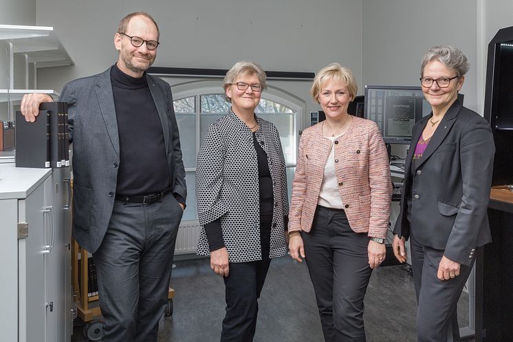 Lars Ilshammar, Gunilla Herdenberg, Helene Hellmark Knutsson och Karin Röding.