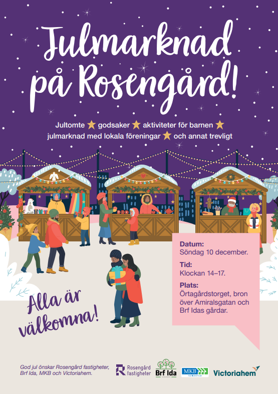 Julmarknad på Rosengård 2023