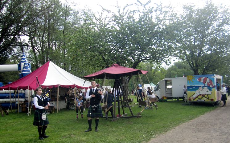 18. Highland Games in Prießnitz: Kinderhospiz Bärenherz wird zum 4. Mal mit einer Spende bedacht