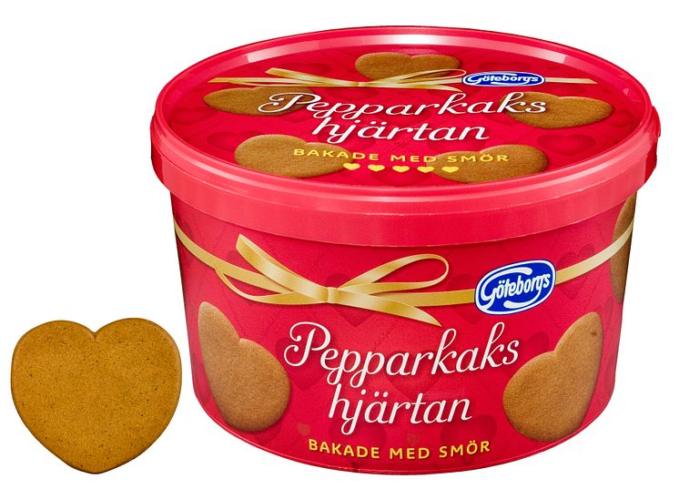 Hjärtpepparkakor