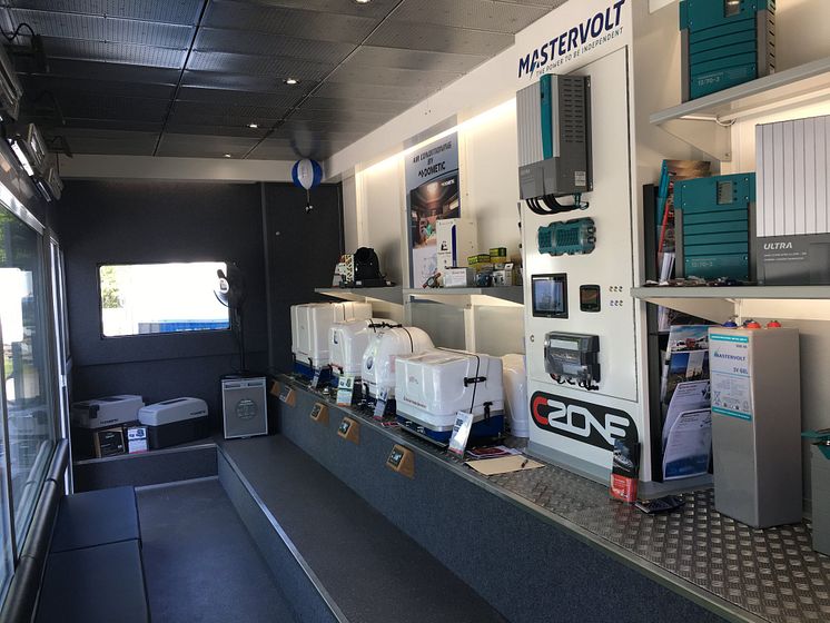 Image - Fischer Panda UK - Complete systems specialist Fischer Panda UK reported a record number of visitors to its new demo trailer at this year’s Crick Boat Show