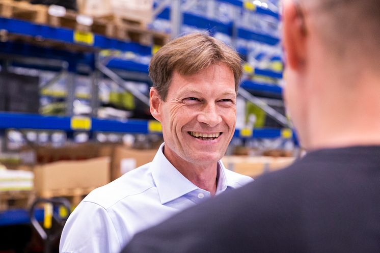 Martin Gerdtsson är glad att driften äntligen är igång.