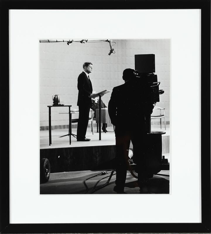 Originalt s:h pressefotografi af præsident John F. Kennedy. Vurdering- 2.000 kr.