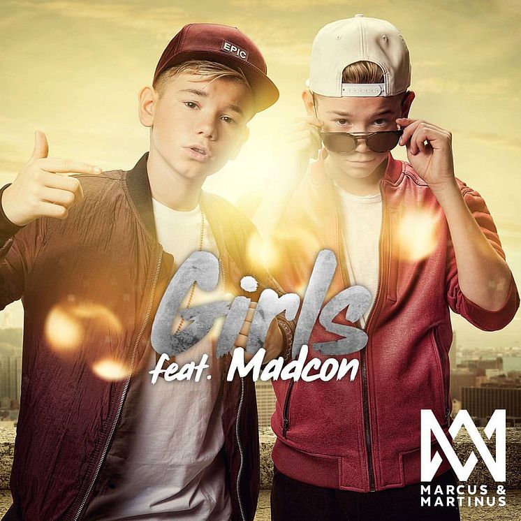 Marcus & Martinus - singelomslag "Girls" feat. Madcon