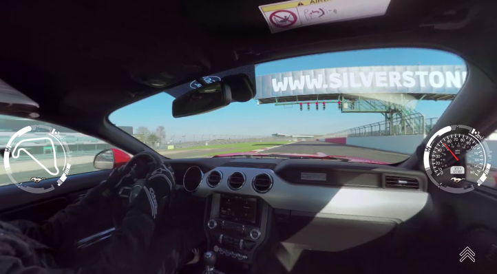 Egy új, lenyűgöző video révén a nézők átélhetik, milyen érzés az új ford mustanggal végigszáguldani a silverstone versenypályán