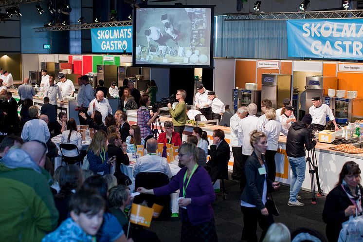 Skolmatsgastron på GastronNord 2010