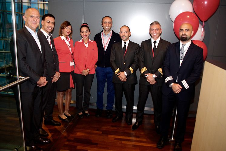 Air Arabia Maroc was welcomed to Arlanda