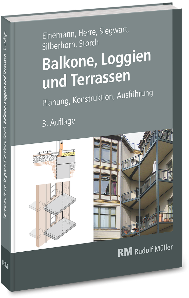 Balkone, Loggien und Terrassen, 3. Auflage (3D/tif)