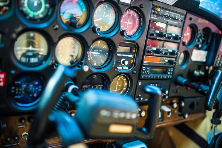 Image - Cobham SATCOM - Cockpit interior