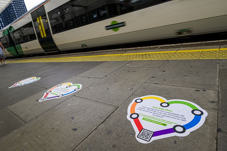 'Words of Pride' are on display now on the GTR network