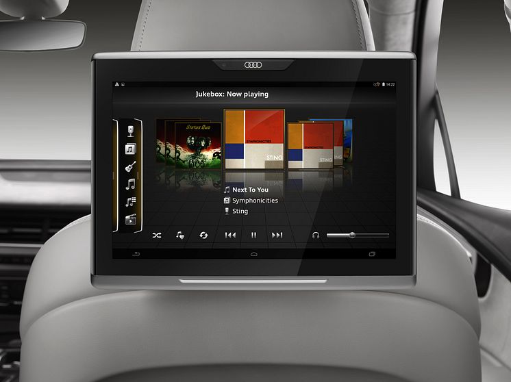 CES 2015 - Q7 infotainment