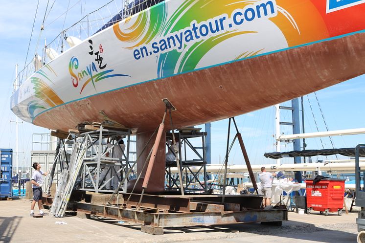 Story Image - Coppercoat - last Clipper 70 re-launched, after having Coppercoat applied