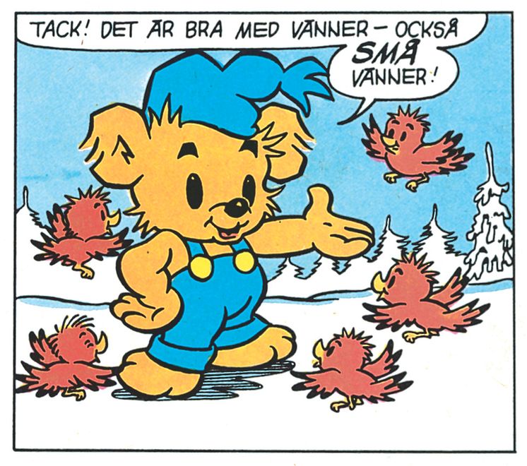 Bamse med vänner