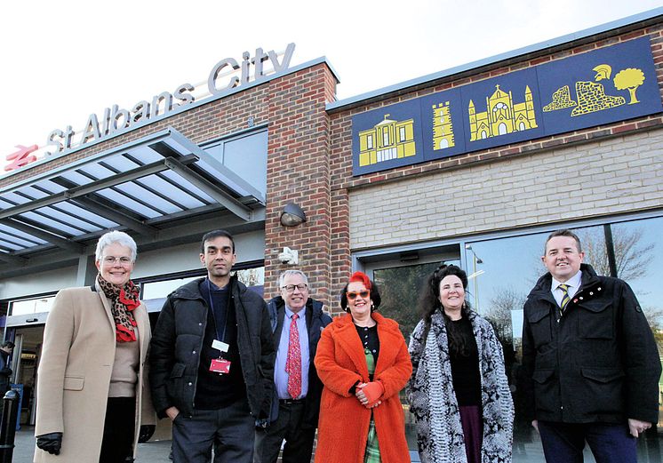 St Albans promotion partners with new mural