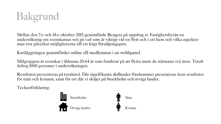 Undersökning: Stockholmarnas boendeval