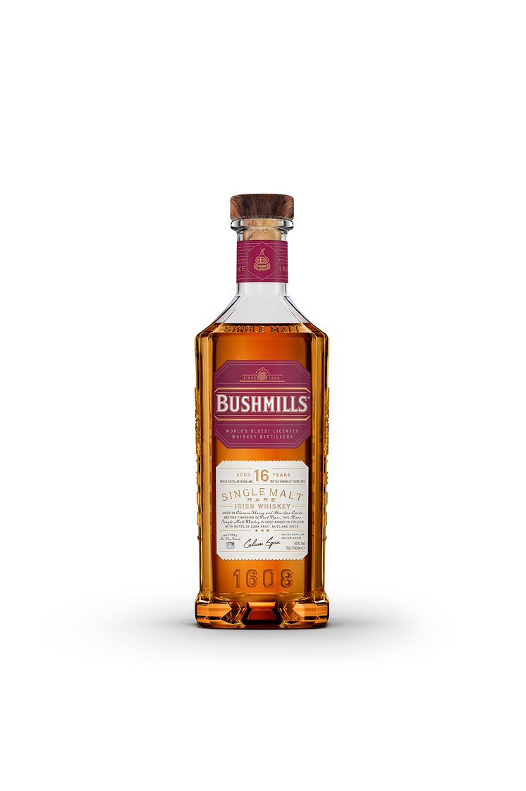 Bushmills 16YO 70cl - Bottle Shot