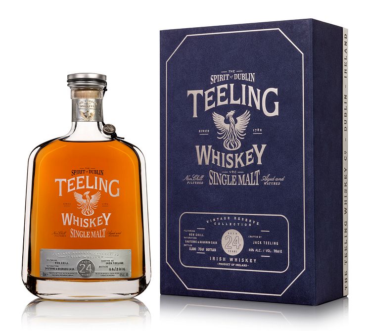 Teeling 24 YO Bottle + box